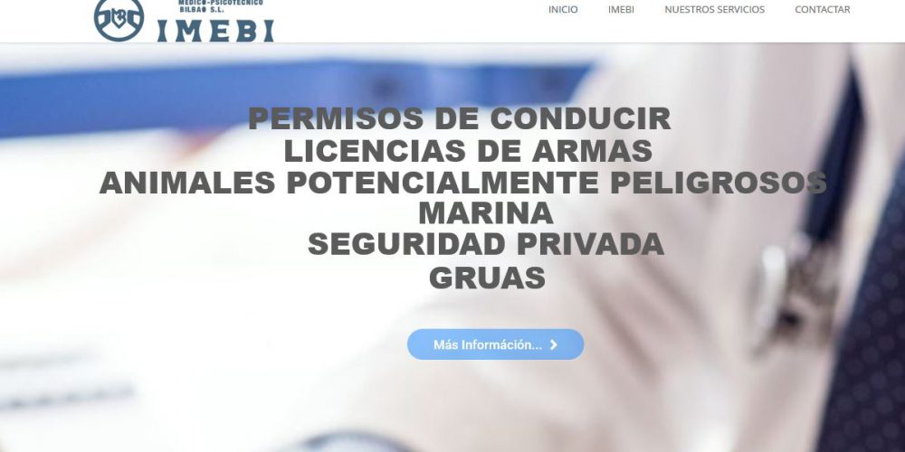 Nueva página web de IMEBI